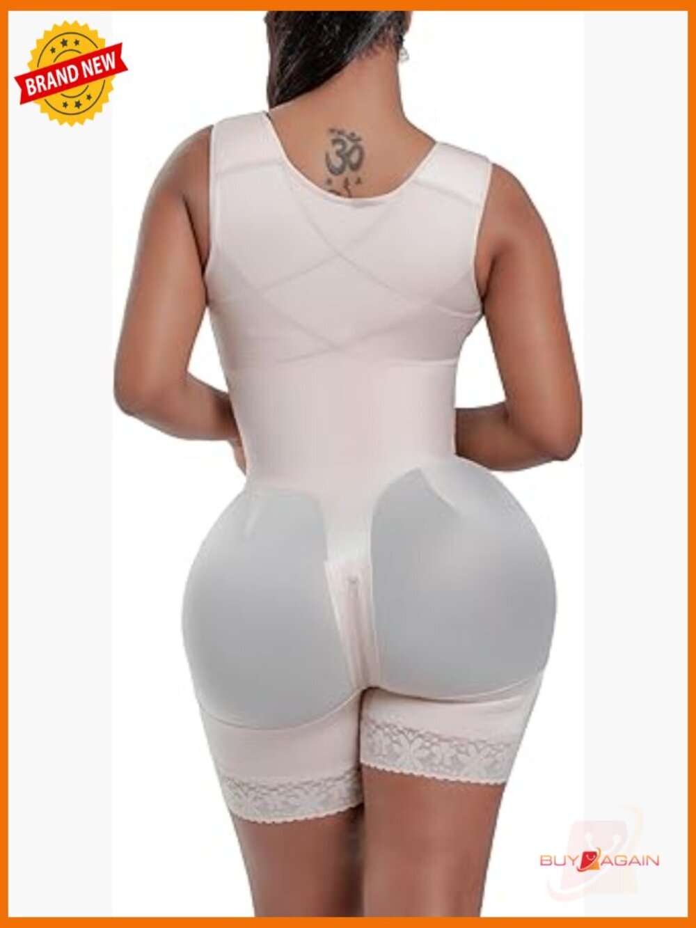 Snatched BBL Stage 2 Faja with Bra, High Compression Post-Op Shapewear